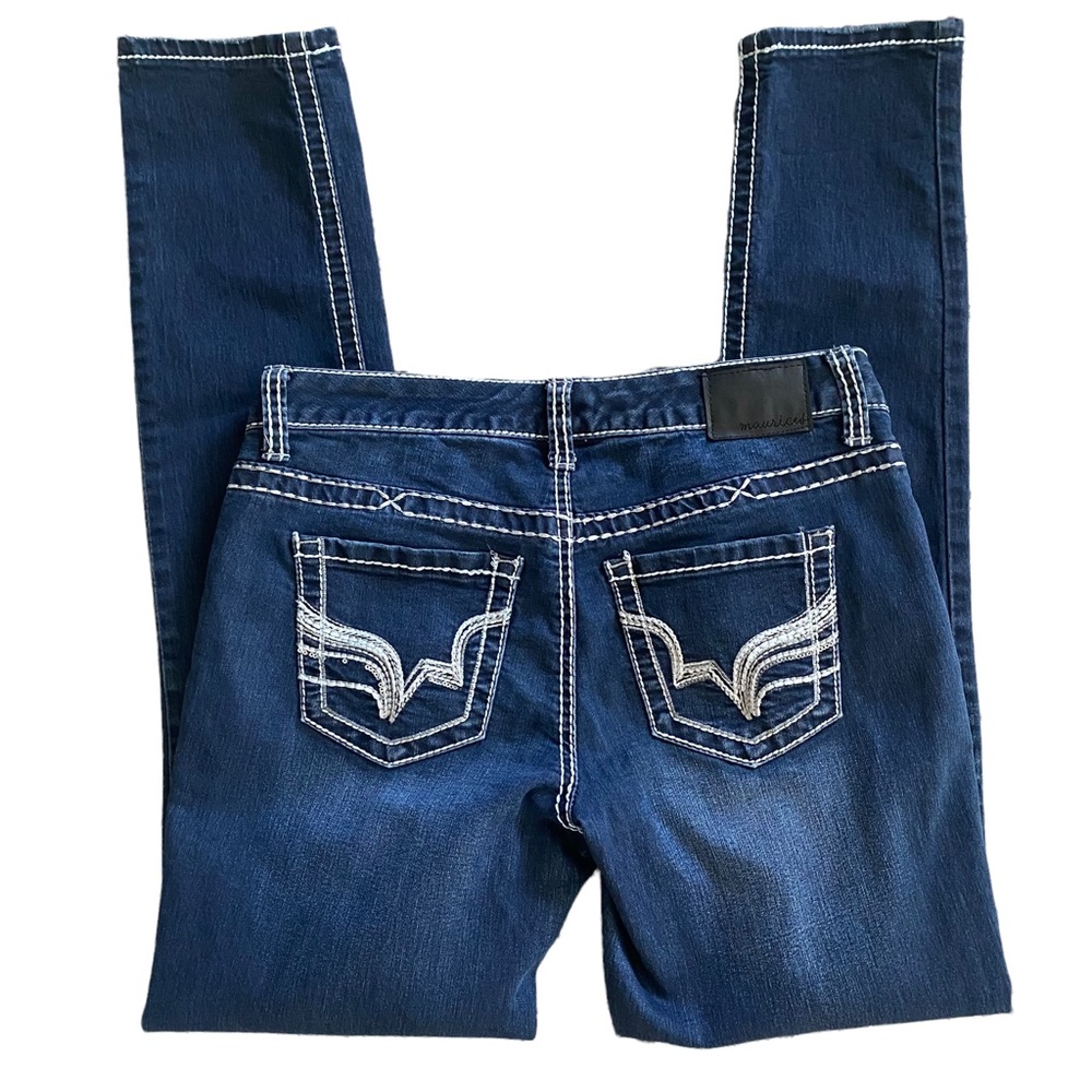 Maurice’s Distressed Skinny Jeans Med